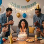 Indoor birthday party